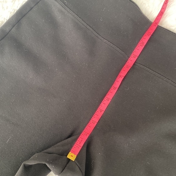 ORVIS Womens Cozy Stretch Leggings Black Color Soft Wide Waistband Size L - Picture 7 of 12